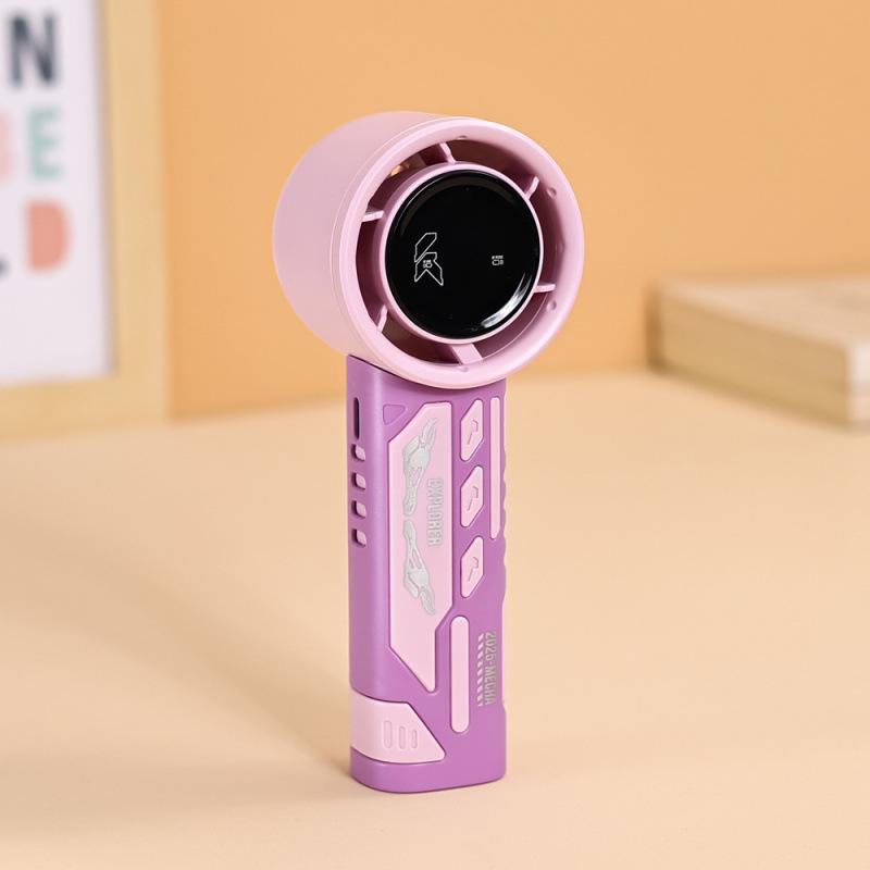 Rechargeable High-Speed USB Mecha Style Handheld Fan for Desktop, Dormitory, and Outdoor Use 59x55x150mm
Rechargeable High-Speed USB Mecha Style Handheld Fan for Desktop, Dormitory, and Outdoor Use 59x55x150mm