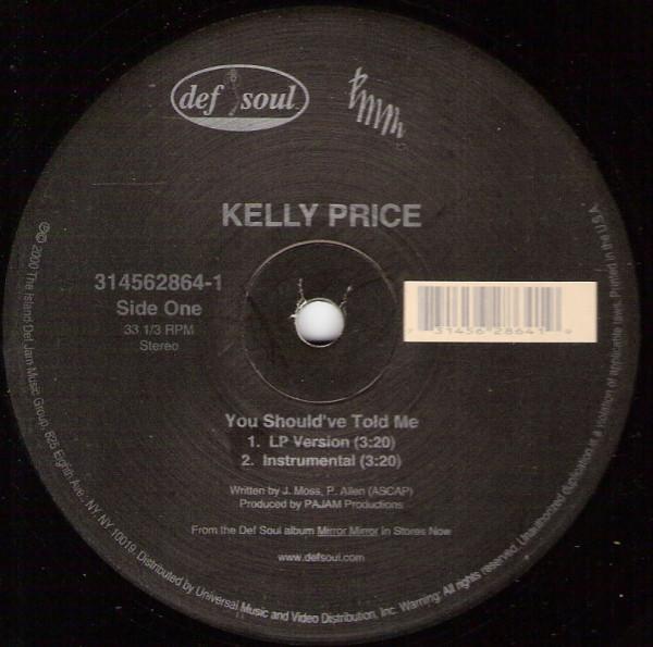 12-дюймовая пластинка KELLY PRICE - You Should ve Told Me / Like You Do 3145628641 Def Soul 2000 США Рэп и хип-хоп/R&B Б/У
12-дюймовая пластинка KELLY PRICE - You Should ve Told Me / Like You Do 3145628641 Def Soul 2000 США Рэп и хип-хоп/R&B Б/У