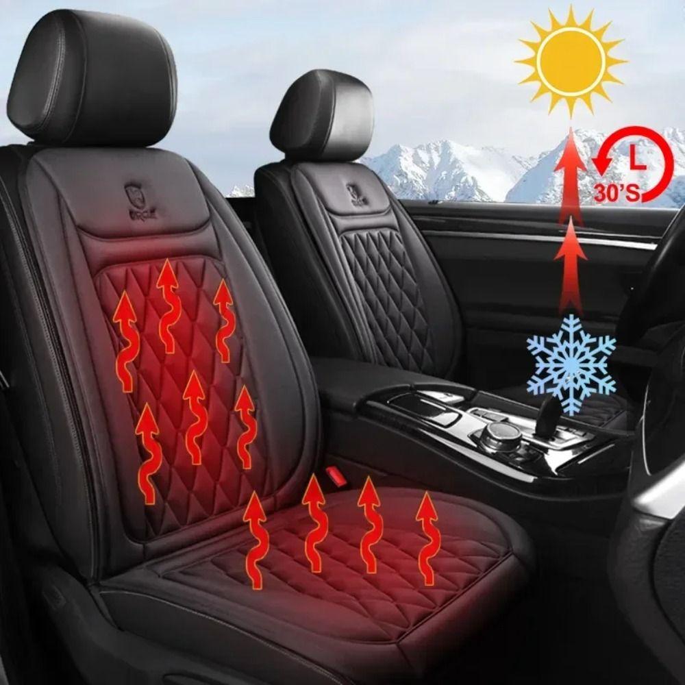 30s Fast Heated Car Seat Cover 12V 24V Heated Seat Cover Winter Car Heating Mat
30s Fast Heated Car Seat Cover 12V 24V Heated Seat Cover Winter Car Heating Mat