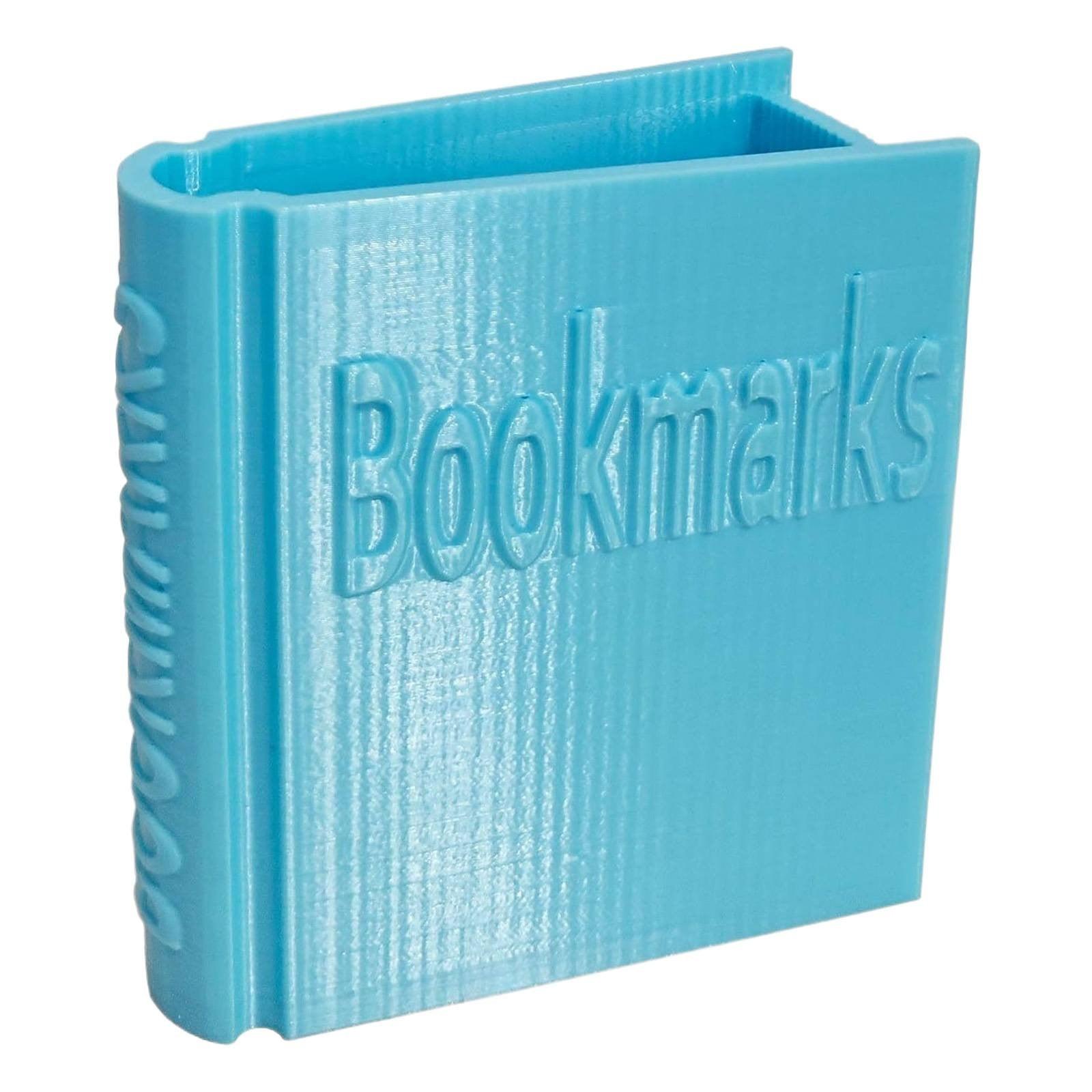 3D-печатный держатель для закладок в форме книги, креативный настольный ящик для хранения аксессуаров для чтения, индивидуальный дизайн и материалы синий
3D-печатный держатель для закладок в форме книги, креативный настольный ящик для хранения аксессуаров для чтения, индивидуальный дизайн и материалы синий