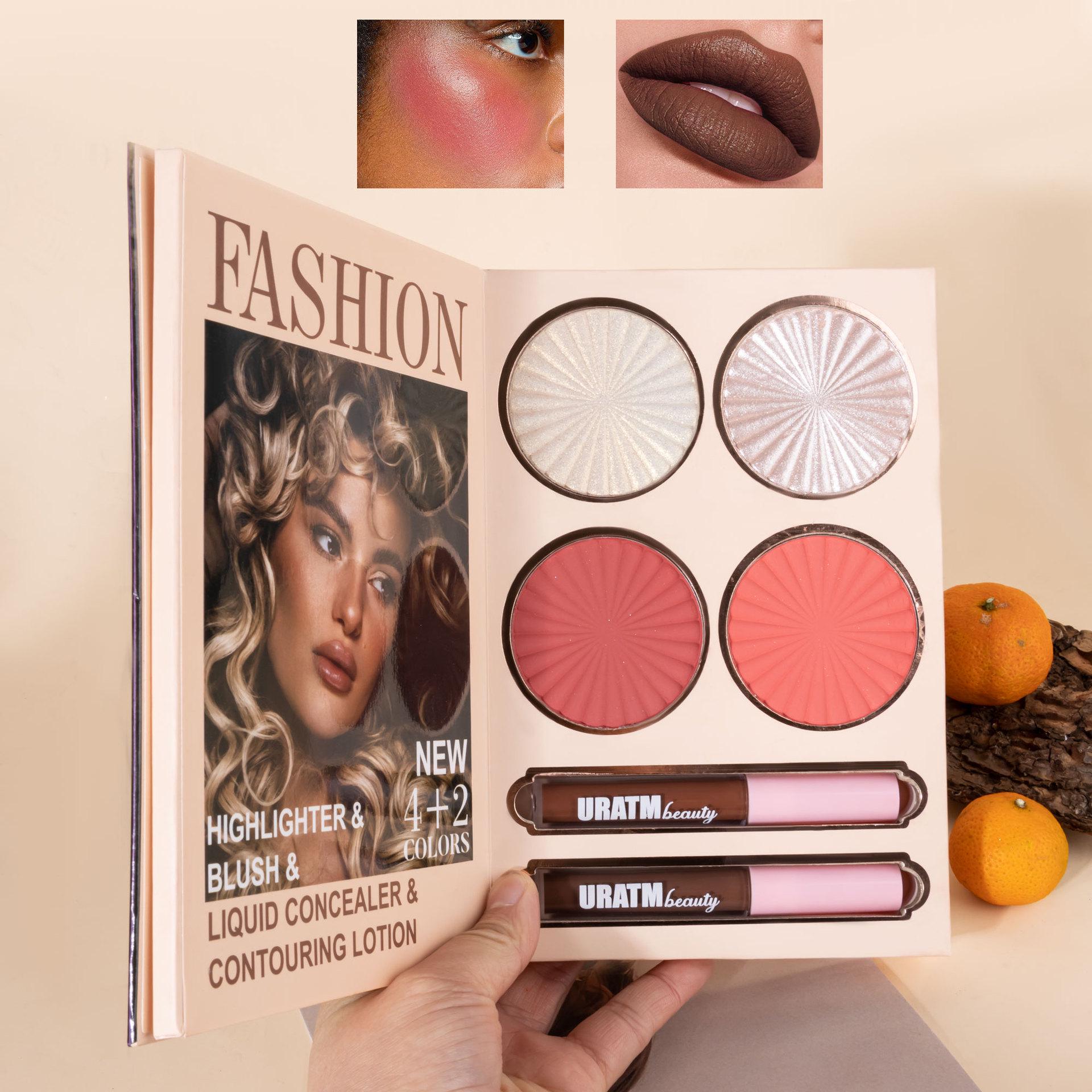 30-Color All-in-One Makeup Palette with Matte and Shimmer Eyeshadows, Blush, Highlighter, and Lip Gloss 24 x 1.2g + 4 x 8g + 2 x 4ml
30-Color All-in-One Makeup Palette with Matte and Shimmer Eyeshadows, Blush, Highlighter, and Lip Gloss 24 x 1.2g + 4 x 8g + 2 x 4ml