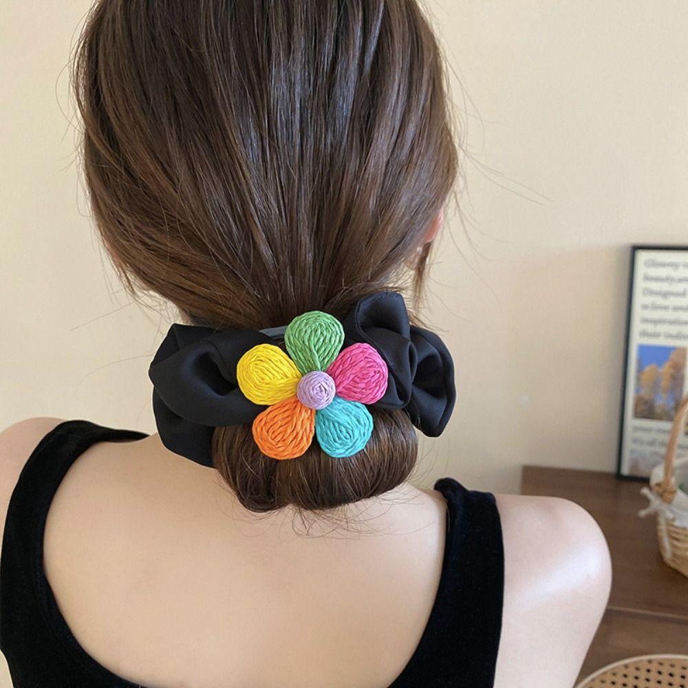 Headdress Sweet Hair Rope Headwear Hair Tie Exquisite Flower Scrunchies Women чёрный
Headdress Sweet Hair Rope Headwear Hair Tie Exquisite Flower Scrunchies Women чёрный