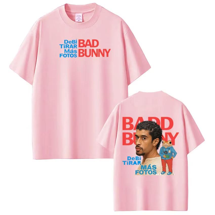 Bad Bunny DTMF Debí Tirar Más Fotos 2026 Print Men Women Fashion T Shirt Shortsleeved Hiphop pure Cotton Tshirts Fan Gifts 4XL
Bad Bunny DTMF Debí Tirar Más Fotos 2026 Print Men Women Fashion T Shirt Shortsleeved Hiphop pure Cotton Tshirts Fan Gifts 4XL
