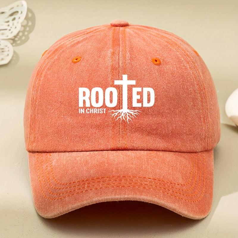 ROOTED White Letter Print Washed American Retro Washed Letter Cap Outdoor Men s and Women s Travel Baseball Cap помаранчевий
ROOTED White Letter Print Washed American Retro Washed Letter Cap Outdoor Men s and Women s Travel Baseball Cap помаранчевий