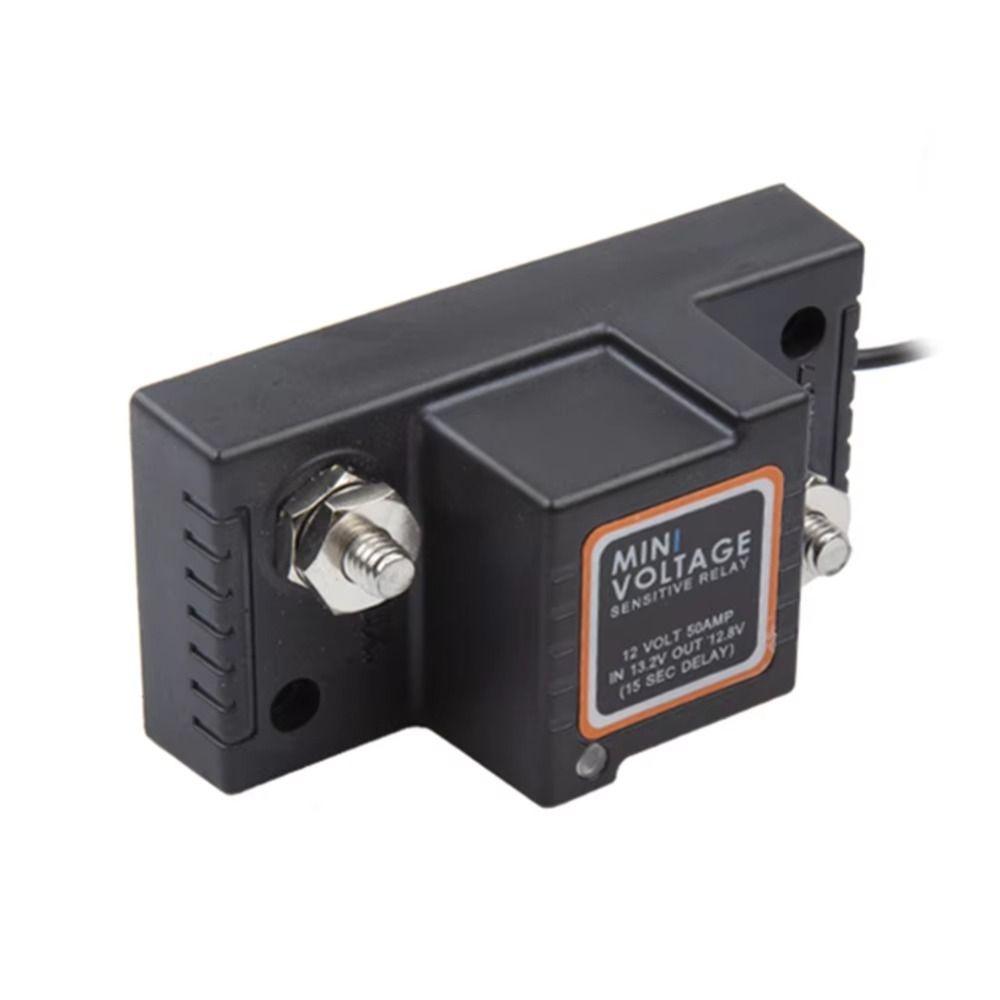 Efficient Voltage Sensitive Relay Waterproof Switch Protector 12V 50A Dual Battery Isolator Camper чорний
Efficient Voltage Sensitive Relay Waterproof Switch Protector 12V 50A Dual Battery Isolator Camper чорний