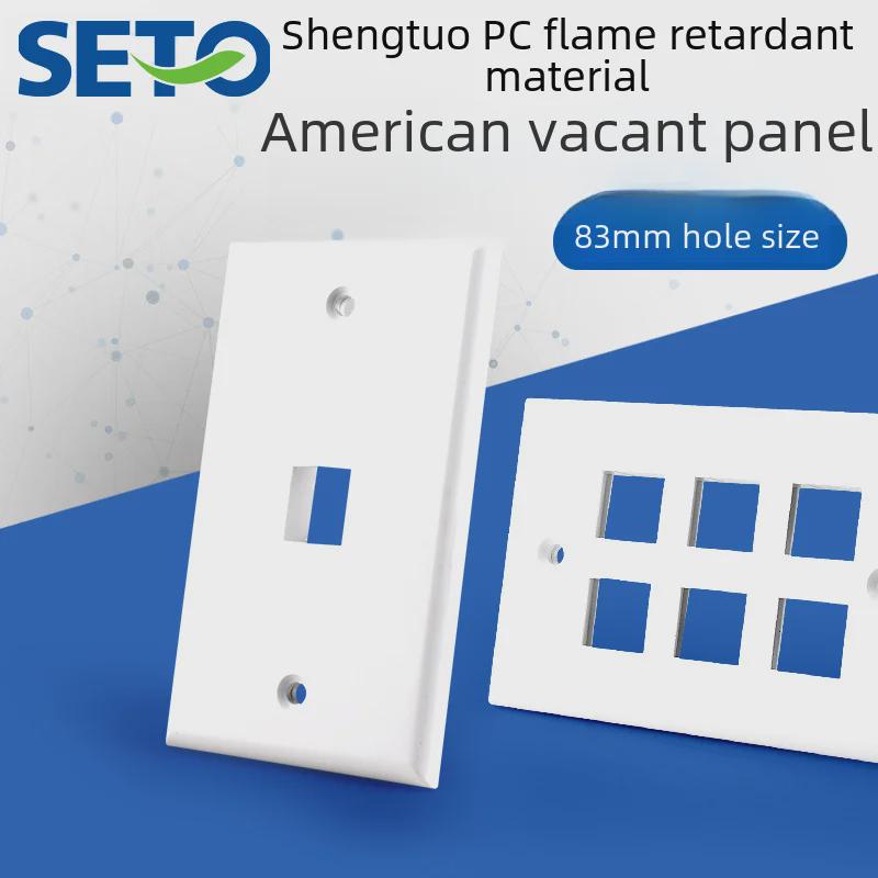 Білий двопортовий мережевий модуль Seto Keystone Jack 115 70 мм з американською панеллю two-position panel білий
Білий двопортовий мережевий модуль Seto Keystone Jack 115 70 мм з американською панеллю two-position panel білий