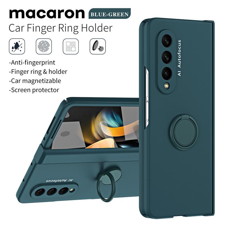 Для Samsung Z Fold5 Fold4 Fold3 Macaroon Автомобильный кольцевой кронштейн Чехол для телефона Пленка из закаленного стекла Противоударный складной чехол
Для Samsung Z Fold5 Fold4 Fold3 Macaroon Автомобильный кольцевой кронштейн Чехол для телефона Пленка из закаленного стекла Противоударный складной чехол
