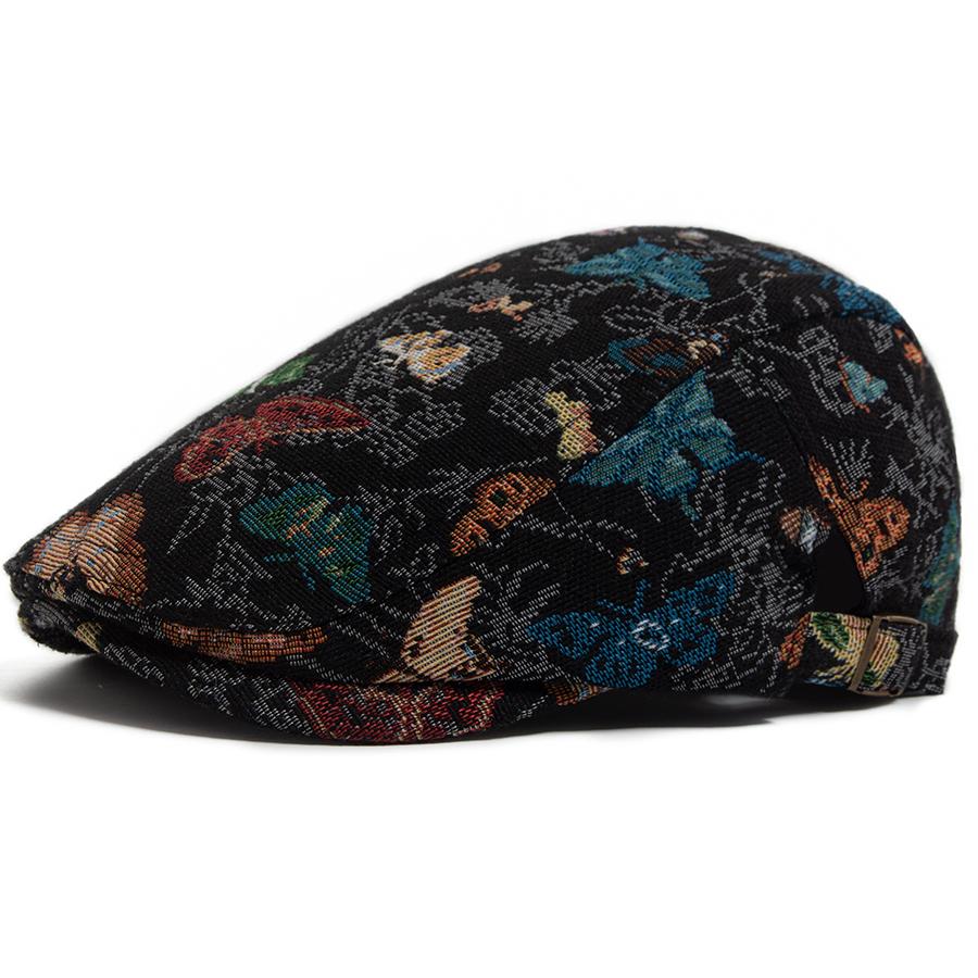 Women Berets Butterfly Embroidery Vintage Flat Cap Men Spring Autumn Newsboy Caps Fashion Female Elegant Ladies Visor Hat Girls чорний
Women Berets Butterfly Embroidery Vintage Flat Cap Men Spring Autumn Newsboy Caps Fashion Female Elegant Ladies Visor Hat Girls чорний