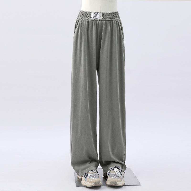 Drooping Tennis Jeans for Women In Summer Thin Large Size Loose Slim Straight Pants Elastic Waist Ice Silk Cool Pants M
Drooping Tennis Jeans for Women In Summer Thin Large Size Loose Slim Straight Pants Elastic Waist Ice Silk Cool Pants M