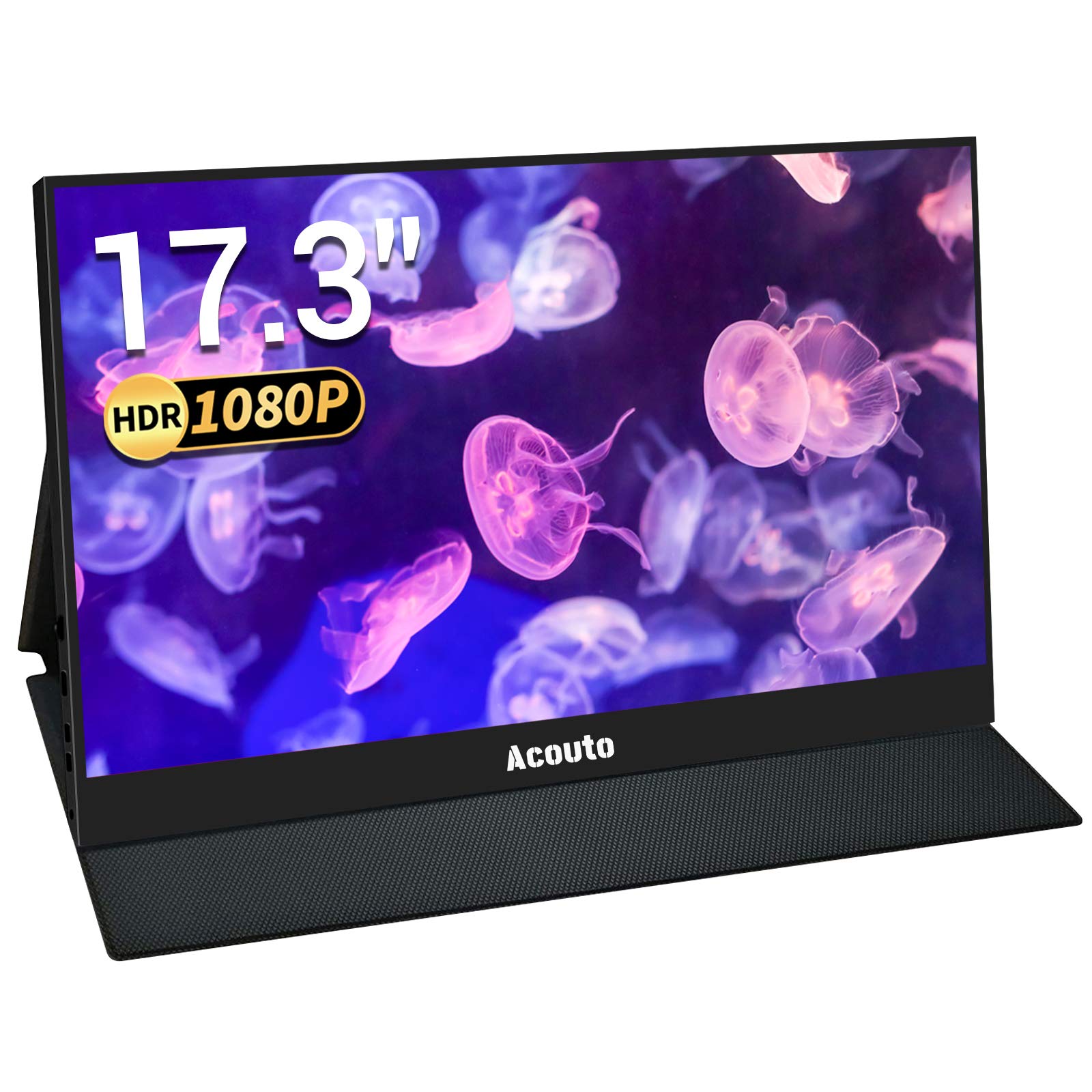 Acouto XC17 Mobile Monitor 17.3 Inch Reduces Eye FatigueReduces Blue Light Source Mobile Display Switch Monitor USB Type-CMini HDMI
Acouto XC17 Mobile Monitor 17.3 Inch Reduces Eye FatigueReduces Blue Light Source Mobile Display Switch Monitor USB Type-CMini HDMI