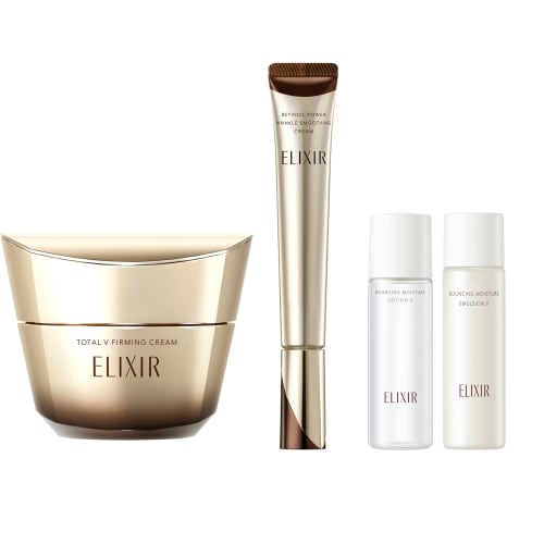 Elixir Superiel Retino Power Wrinkle Cream L + Total V Firming Cream + Лосьон/Эмульсия в мини-формате
Elixir Superiel Retino Power Wrinkle Cream L + Total V Firming Cream + Лосьон/Эмульсия в мини-формате