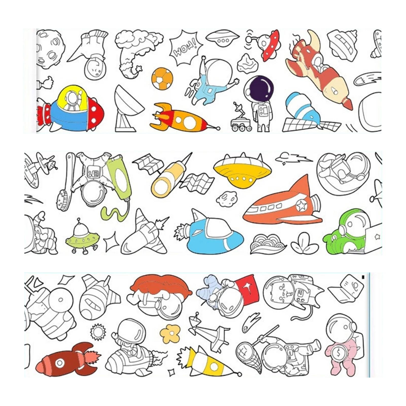 Детский рулон для рисования, рулон бумаги для раскрашивания своими руками, рулон цветной бумаги для заполнения, свиток, вырезание из бумаги для детей, рисование, развивающие игрушки one size
Детский рулон для рисования, рулон бумаги для раскрашивания своими руками, рулон цветной бумаги для заполнения, свиток, вырезание из бумаги для детей, рисование, развивающие игрушки one size