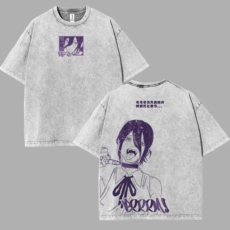 Hot Anime Chainsaw Man Reze Graphic Tee Men Women Short Sleeve Clothing Washed Cotton Tshirt Casual T-shirt Harajuku T Shirt XXL сірий колір
Hot Anime Chainsaw Man Reze Graphic Tee Men Women Short Sleeve Clothing Washed Cotton Tshirt Casual T-shirt Harajuku T Shirt XXL сірий колір