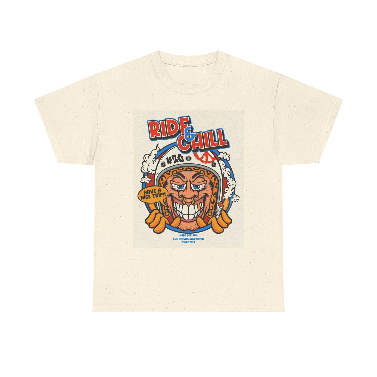Ride And Chill Graphic T Shirt Mens Womens Tees Top Vintage Art Motorcycles Unisex Heavy Cotton Tee S
Ride And Chill Graphic T Shirt Mens Womens Tees Top Vintage Art Motorcycles Unisex Heavy Cotton Tee S