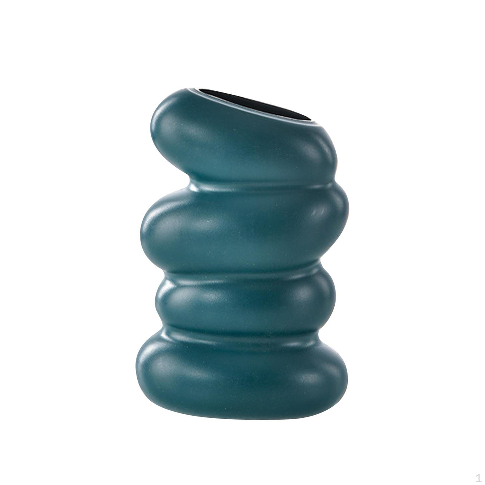 Vase Flower Pot Spiral Shape Dry and Wet Use Arrangement Container Housewarming Gift Sturdy темно-зелений колір
Vase Flower Pot Spiral Shape Dry and Wet Use Arrangement Container Housewarming Gift Sturdy темно-зелений колір