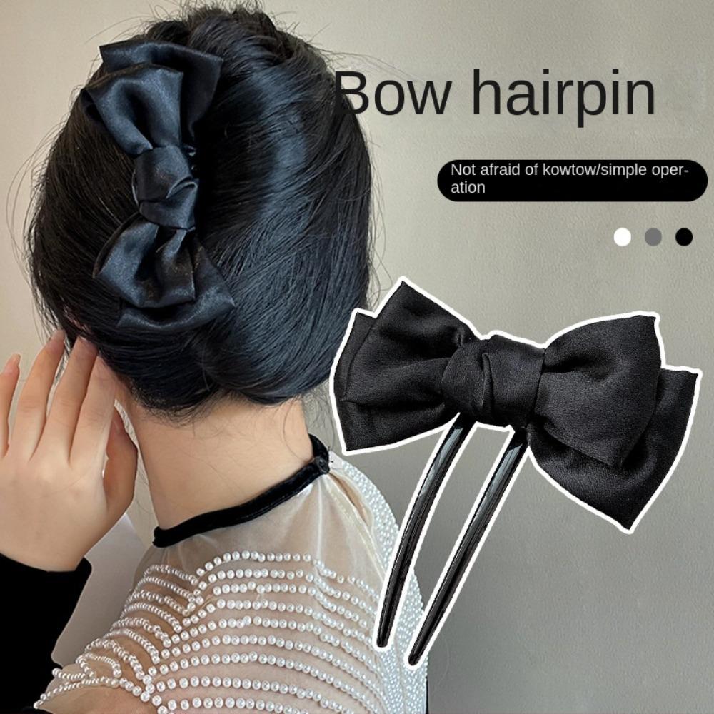 Chinese Style Bow Hair Stick Plastic Pan Hair Fork Fashion U-shaped Hairpin Travel розовый
Chinese Style Bow Hair Stick Plastic Pan Hair Fork Fashion U-shaped Hairpin Travel розовый