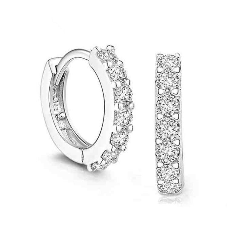 High-End Earrings, Men S Fashion, Single-Row Diamond Zirconia Earrings, Women S Versatility, Micro-Inlay, Temperament, Large Circle Silver Jewelry белый
High-End Earrings, Men S Fashion, Single-Row Diamond Zirconia Earrings, Women S Versatility, Micro-Inlay, Temperament, Large Circle Silver Jewelry белый