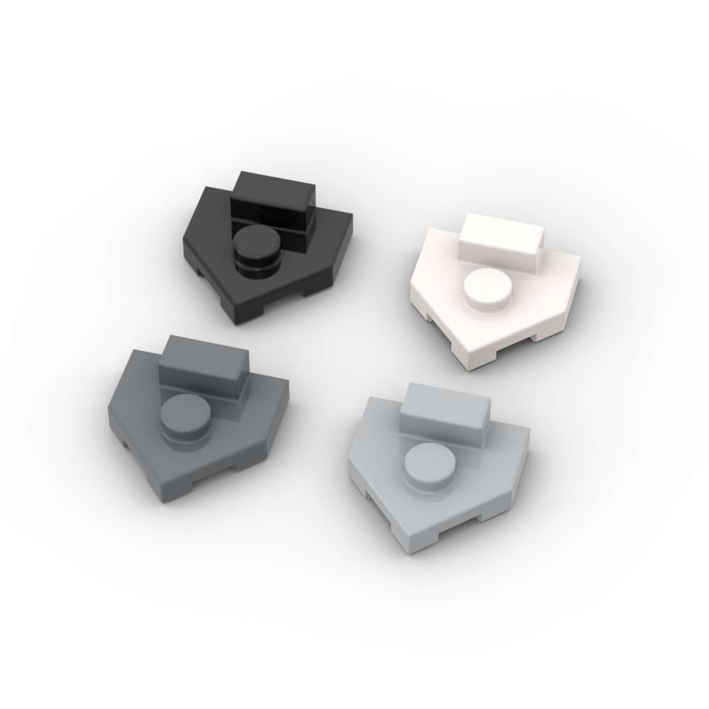 MY OWN CREATION 10PCS 27928 Plate 2x2 Pentagonal Wedge Building Blocks Collection Plate Including Center Stud Component Particle Toy Children
MY OWN CREATION 10PCS 27928 Plate 2x2 Pentagonal Wedge Building Blocks Collection Plate Including Center Stud Component Particle Toy Children