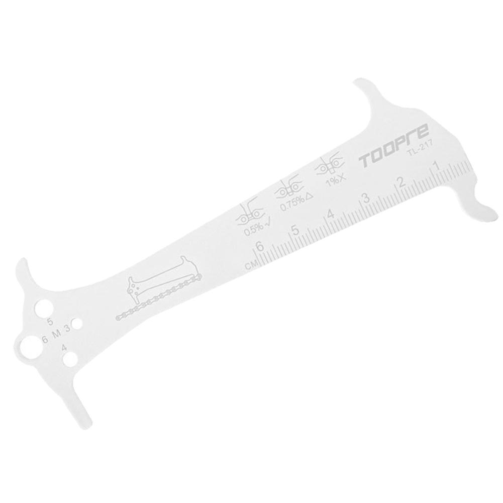 Bike Chain Checker Aluminum Alloy Bicycle Chain Wear Indicator Ruler Repair Tool Bicycle Chain Gauge Measurement Repair Tool
Bike Chain Checker Aluminum Alloy Bicycle Chain Wear Indicator Ruler Repair Tool Bicycle Chain Gauge Measurement Repair Tool