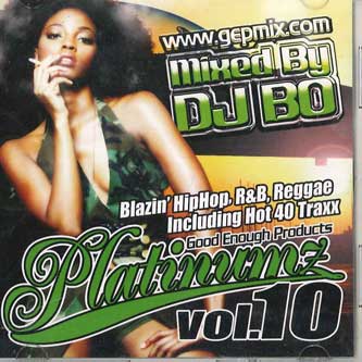 Mix CD DJ BO - Platinumz Vol.10 NONE Taiwan Rap & Hip-Hop/R&B Used 
Mix CD DJ BO - Platinumz Vol.10 NONE Taiwan Rap & Hip-Hop/R&B Used