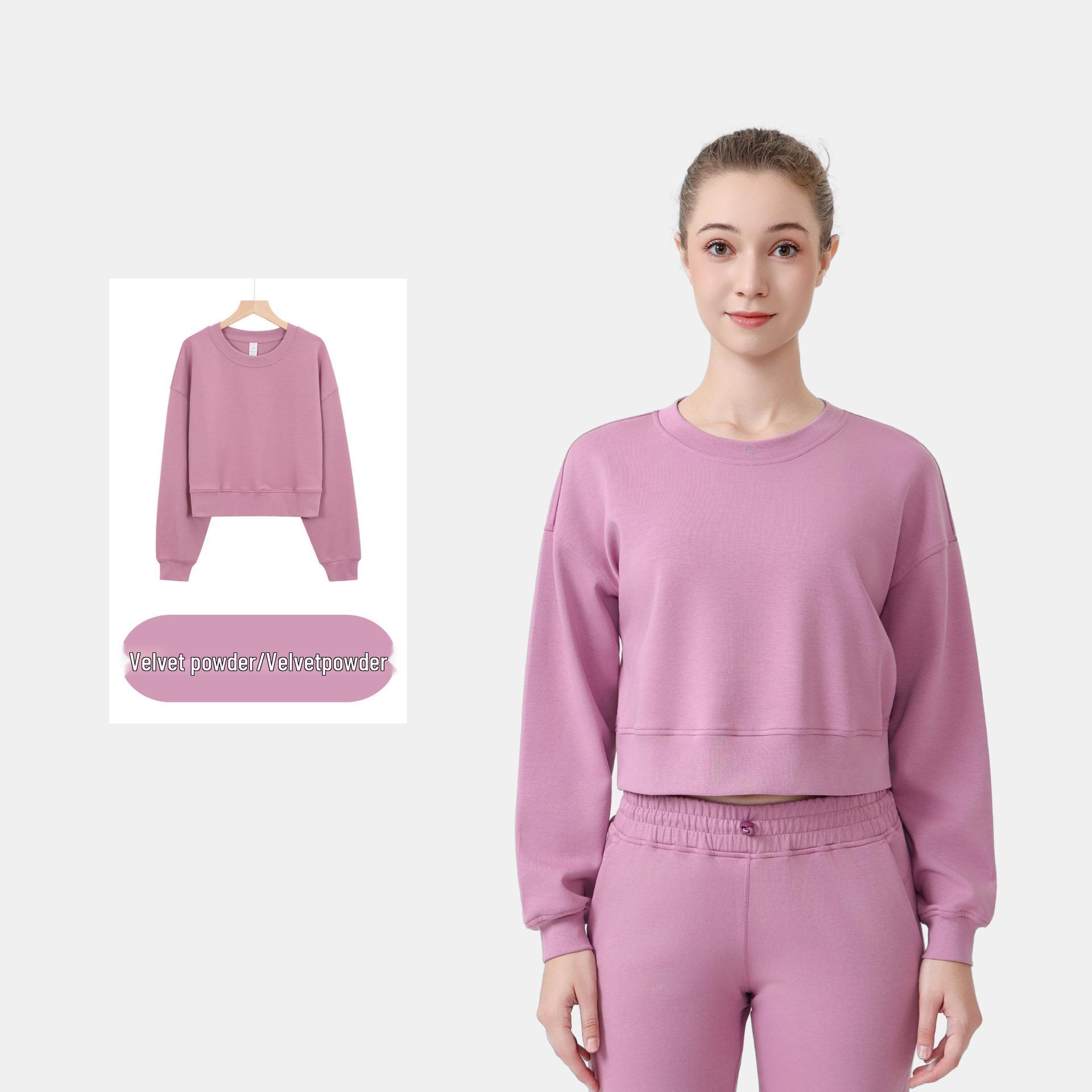 In Stock: Women s Air Layer Round Neck Cropped Hoodie - Loose Fit, Long Sleeve Yoga Sports Top 12/XXXL
In Stock: Women s Air Layer Round Neck Cropped Hoodie - Loose Fit, Long Sleeve Yoga Sports Top 12/XXXL