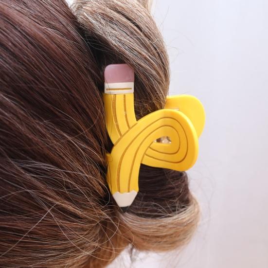 Yousheng Girl Hair Claw Pencil Shape Anti-Slip Зубы Заколка для волос Задняя головка для душа Акула Hair Claw Back to School Student Gift синий
Yousheng Girl Hair Claw Pencil Shape Anti-Slip Зубы Заколка для волос Задняя головка для душа Акула Hair Claw Back to School Student Gift синий