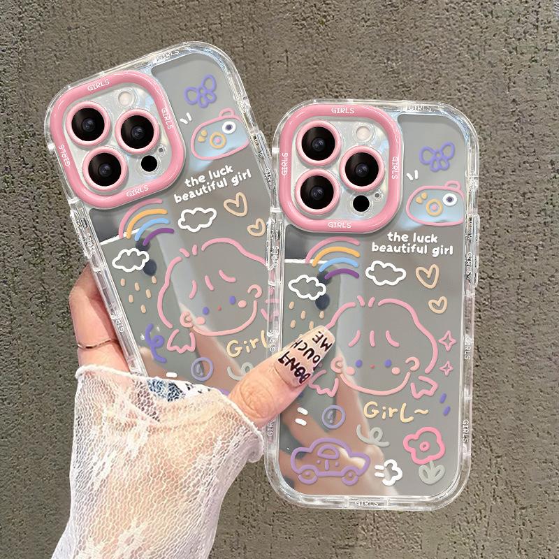 Applicable To Apple 15 Mobile Phone Case Iphone14promax Color Lines Girl 13 Mirror 12/11 Cute Xs iPhone SE (2nd Generation)
Applicable To Apple 15 Mobile Phone Case Iphone14promax Color Lines Girl 13 Mirror 12/11 Cute Xs iPhone SE (2nd Generation)