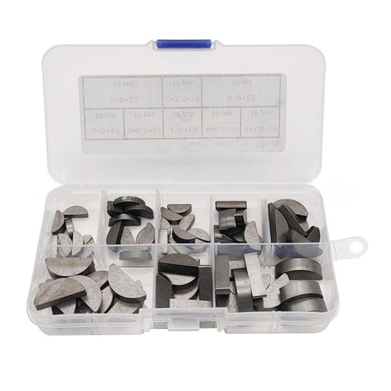 Mechanical Woodruff Keys set Multifunction Carbon Steel Set Comprehensive Woodruff Key set for Engine Repair & Maintenance 1
Mechanical Woodruff Keys set Multifunction Carbon Steel Set Comprehensive Woodruff Key set for Engine Repair & Maintenance 1