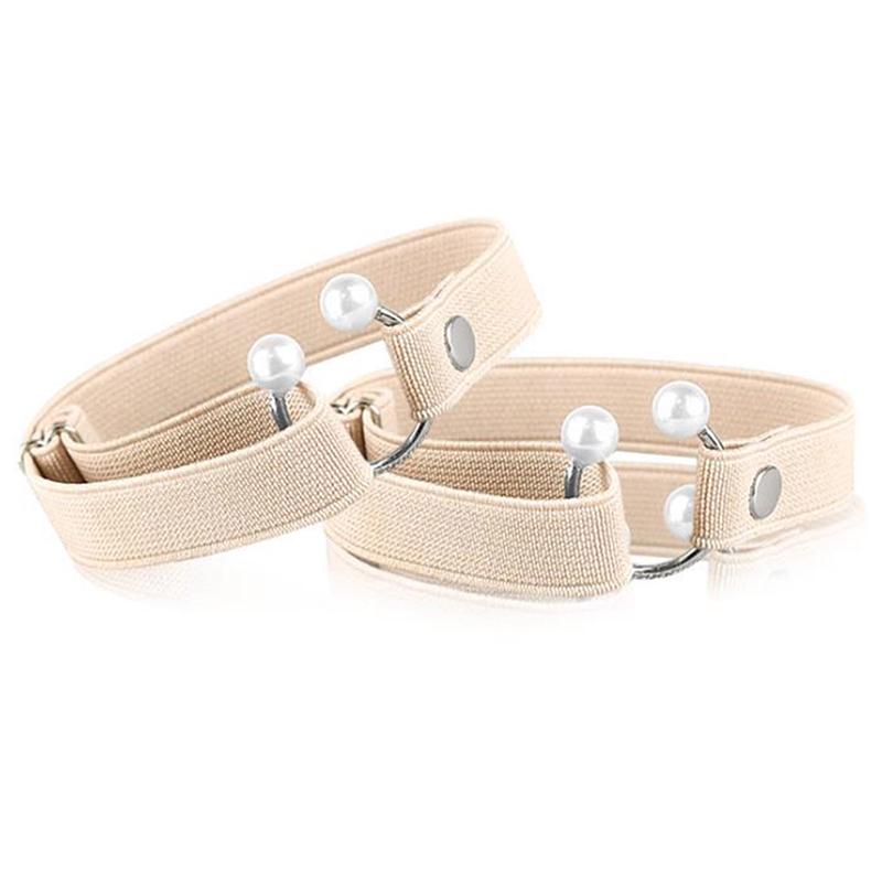 Женский шнурок для обуви на высоком каблуке, регулируемый ремешок для обуви, удерживающий лодыжку, противоскользящий бежевый