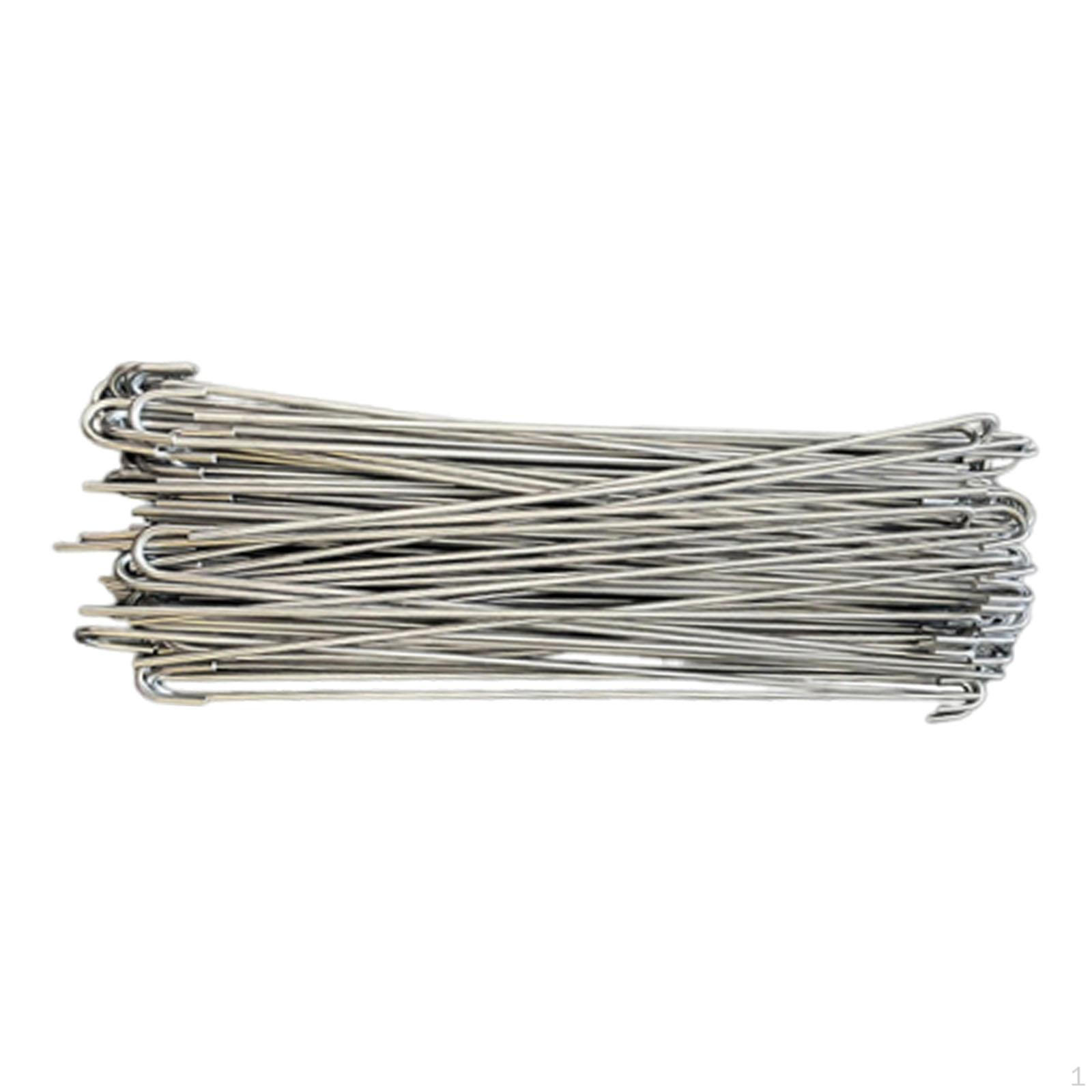 100 Fasteners for Chain Link Fencing - Practical And Stainless Steel Fixing Tools Securing The 18cm
100 Fasteners for Chain Link Fencing - Practical And Stainless Steel Fixing Tools Securing The 18cm
