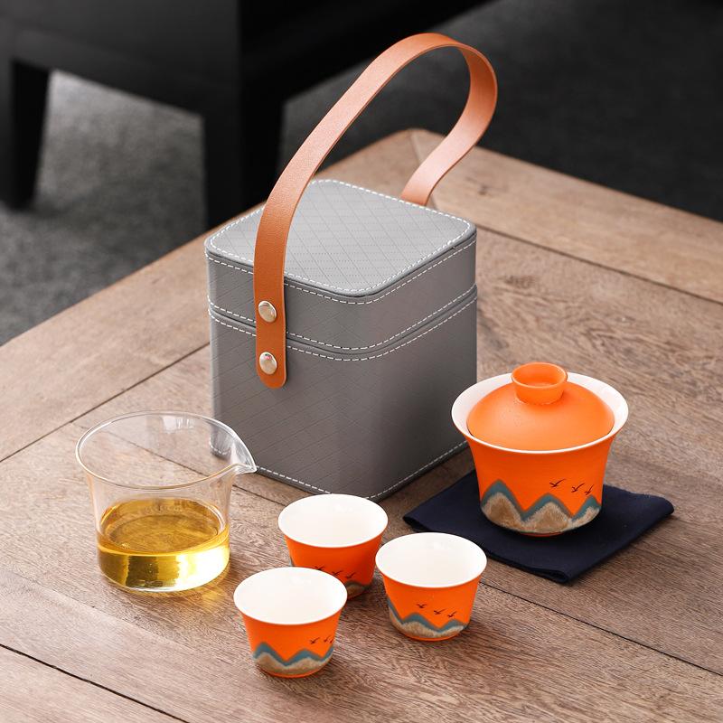Yuanshan Portable Travel Tea Set Kuaike Cup Festive Commemorative Souvenir Business Company Gifts Gifts
Yuanshan Portable Travel Tea Set Kuaike Cup Festive Commemorative Souvenir Business Company Gifts Gifts
