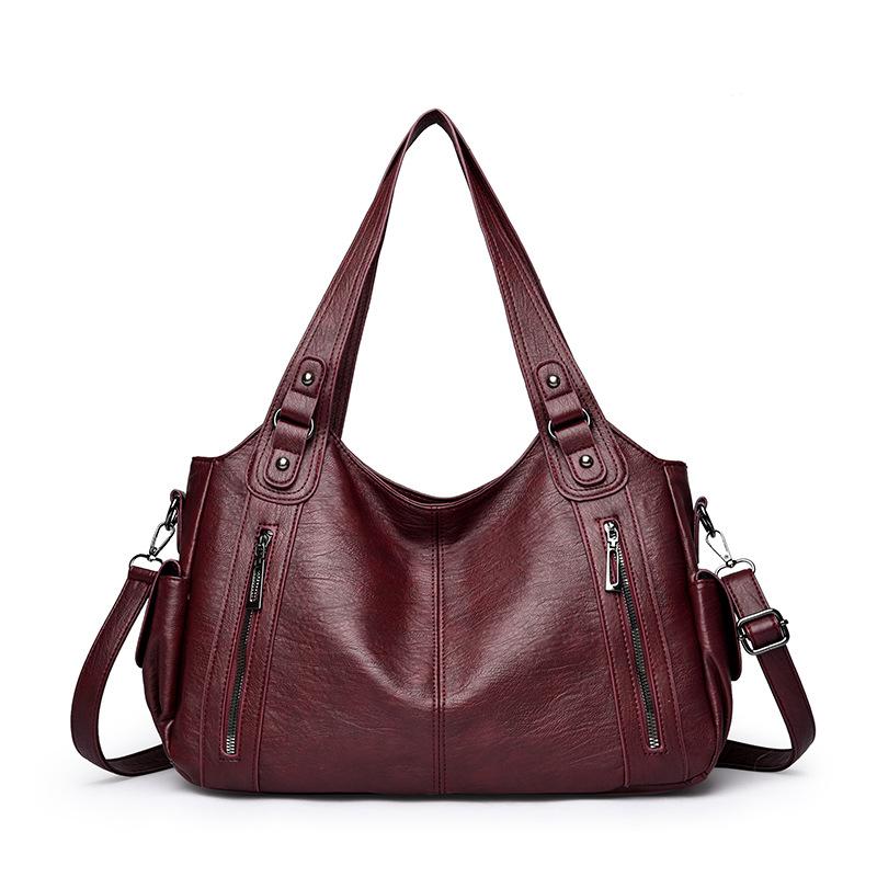 Underarm bag women s new shoulder bag commuting high-end tote bag large-capacity versatile handbag бордовий
Underarm bag women s new shoulder bag commuting high-end tote bag large-capacity versatile handbag бордовий