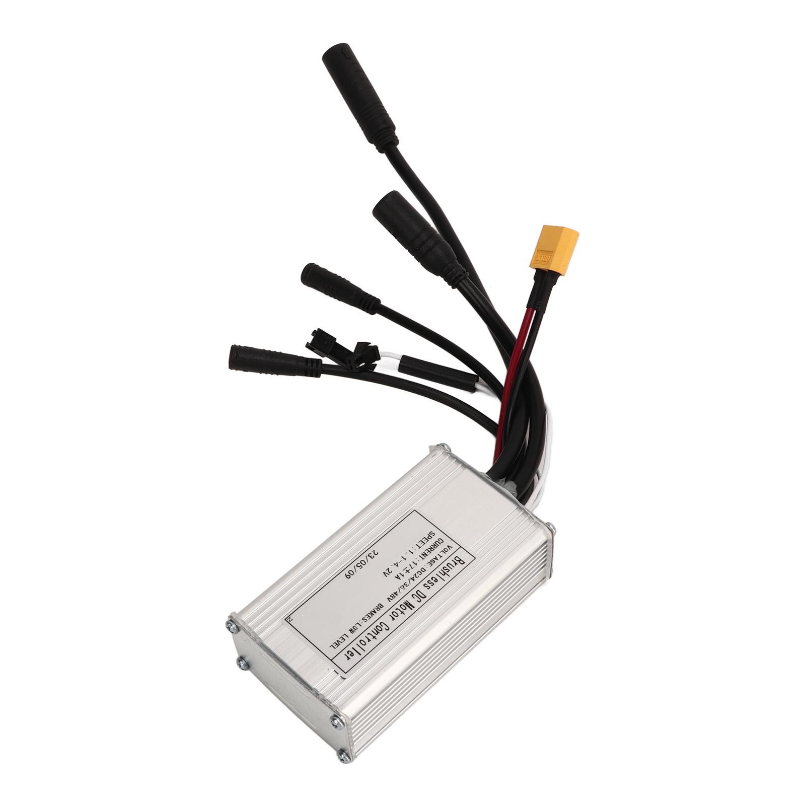 Brushless Motor Controller 24V 36V 48V 17A Sine Wave 3 Mode Controller with Waterproof Connector for DIY Electric Bike
Brushless Motor Controller 24V 36V 48V 17A Sine Wave 3 Mode Controller with Waterproof Connector for DIY Electric Bike