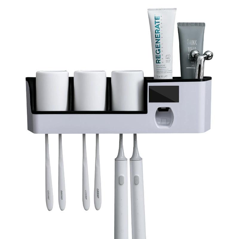 Esterilizador de cepillos de dientes con soporte de pared y desinfección inteligente
Esterilizador de cepillos de dientes con soporte de pared y desinfección inteligente