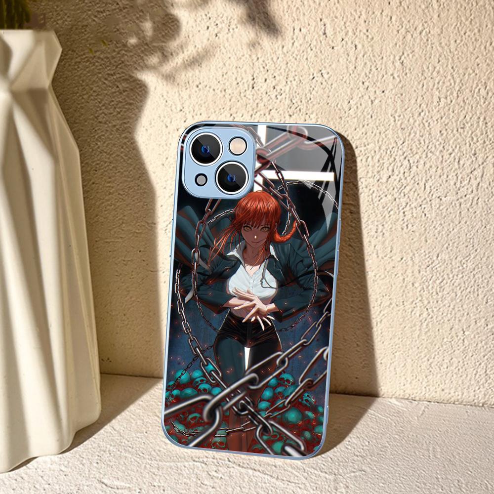 Chainsaw Man Makima Phone Case For IPhone 14 13 12 Mini 11 Pro XS Max X XR 14 Plus Tempered Glass Cover iphone 11pro max
Chainsaw Man Makima Phone Case For IPhone 14 13 12 Mini 11 Pro XS Max X XR 14 Plus Tempered Glass Cover iphone 11pro max