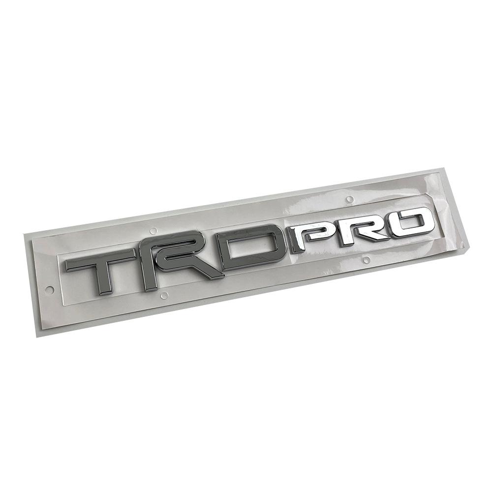 3D ABS TRD PRO Car Emblem Badge Sticker Decal for Toyota 4Runner Tundra Tacoma Sequoia Truck SUV Exterior Styling
3D ABS TRD PRO Car Emblem Badge Sticker Decal for Toyota 4Runner Tundra Tacoma Sequoia Truck SUV Exterior Styling