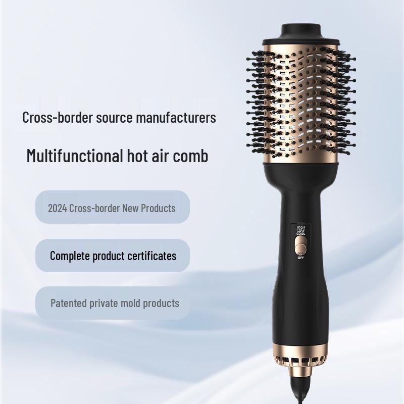 Dual-Action Hot Air Brush: 2-in-1 Straightening & Curling with Negative Ions for Quick Drying and Styling US Plug 110V (Not for domestic use) белого золота
Dual-Action Hot Air Brush: 2-in-1 Straightening & Curling with Negative Ions for Quick Drying and Styling US Plug 110V (Not for domestic use) белого золота