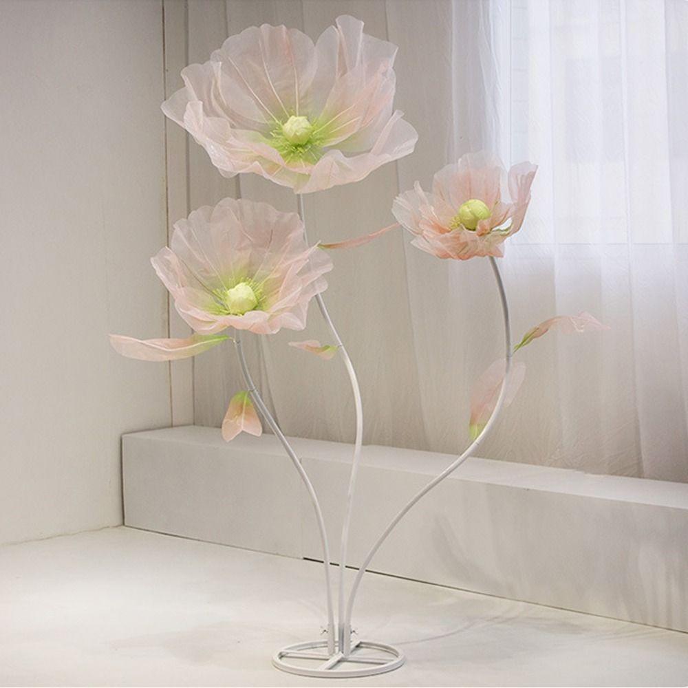 3pcs Handmade Blooming Flower Realistic Fake Flowers Artificial Flower Garden Yard Decoration
3pcs Handmade Blooming Flower Realistic Fake Flowers Artificial Flower Garden Yard Decoration