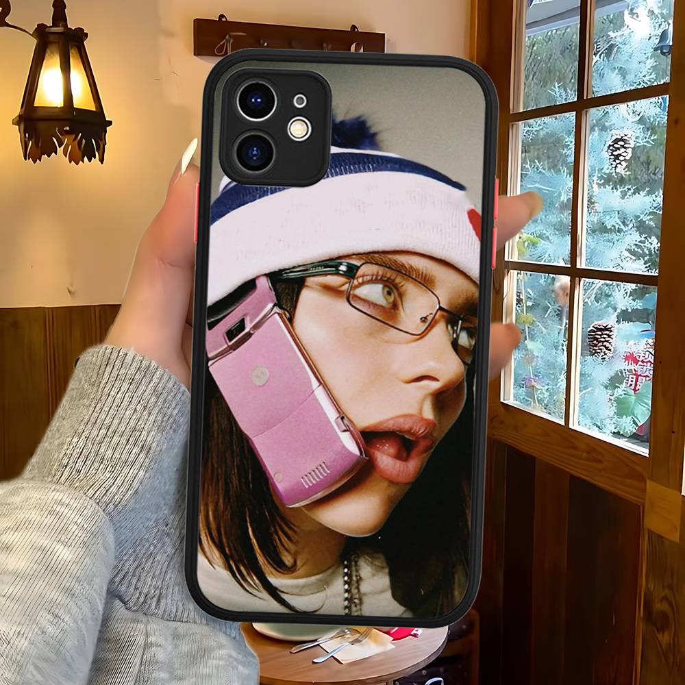 Поп E-Eilish Звезда B-billie Матовый Защитный Чехол Для IPhone 16 15 14 13 12 11 Pro Max X XS MAX Защитный Чехол iphone X
Поп E-Eilish Звезда B-billie Матовый Защитный Чехол Для IPhone 16 15 14 13 12 11 Pro Max X XS MAX Защитный Чехол iphone X
