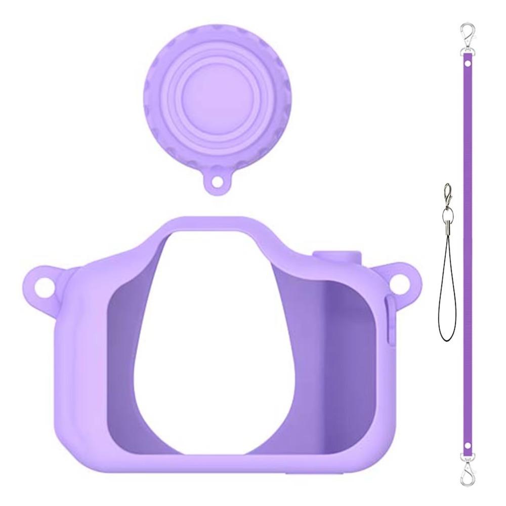 with Lanyard Lens Cap Camera Cover Protector Sleeve for Seckton X2 Kids Camera Camera Accessories фіолетовий
with Lanyard Lens Cap Camera Cover Protector Sleeve for Seckton X2 Kids Camera Camera Accessories фіолетовий