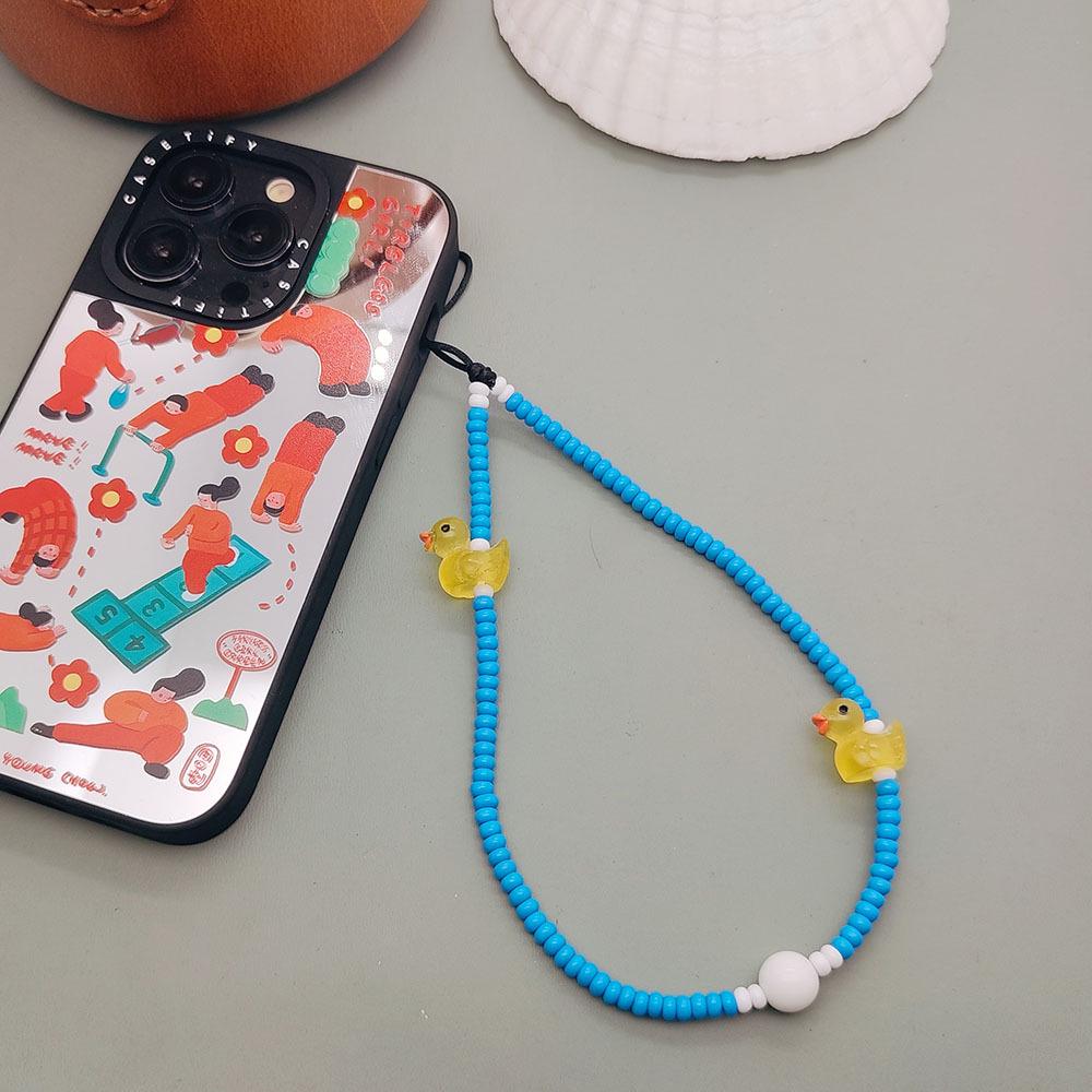 Красочный бисерный милый шнурок для телефона с уточкой – Универсальная цепочка из стеклянного бисера для женщин
Красочный бисерный милый шнурок для телефона с уточкой – Универсальная цепочка из стеклянного бисера для женщин