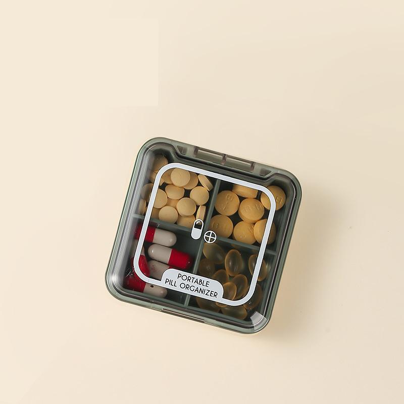 Portable 4 Grids Organizer Container Cartoon Mini Travel Small Pill Box A Week Dispensing Pill Box Storage Of Medicine Box
Portable 4 Grids Organizer Container Cartoon Mini Travel Small Pill Box A Week Dispensing Pill Box Storage Of Medicine Box