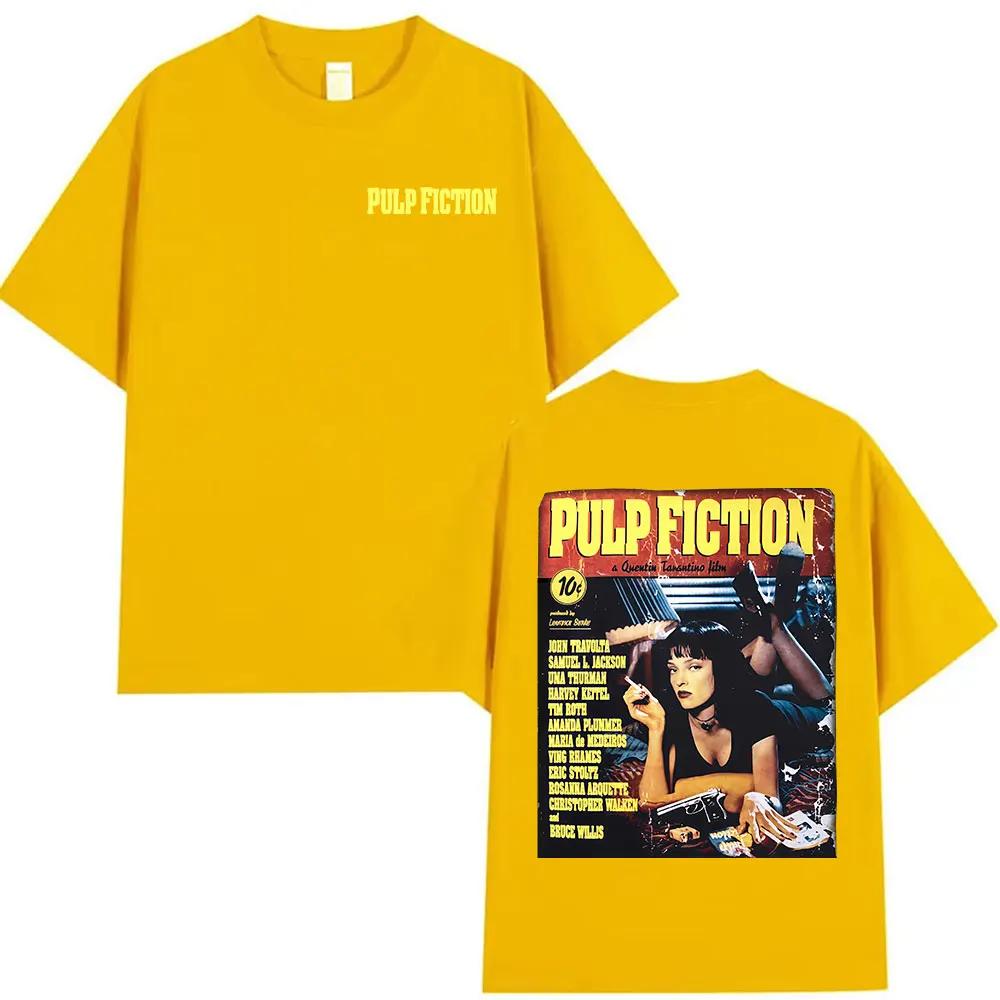 Vintage Pulp Fiction Movie Graphic T Shirts Men Women High Quality Fashion Oversized Cotton T-shirt Yk2 Harajuku Clothing Tshirt XXXL
Vintage Pulp Fiction Movie Graphic T Shirts Men Women High Quality Fashion Oversized Cotton T-shirt Yk2 Harajuku Clothing Tshirt XXXL