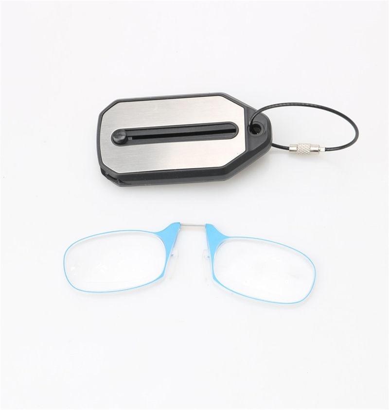 Мини очки для чтения для пресбиопии без дужек с зажимом для носа на брелоке +1 +1.5 +2 +2.5 +3 +3.5 +4 диоптрии Портативный брелок для пожилых людей GZW +4.00 синий
Мини очки для чтения для пресбиопии без дужек с зажимом для носа на брелоке +1 +1.5 +2 +2.5 +3 +3.5 +4 диоптрии Портативный брелок для пожилых людей GZW +4.00 синий
