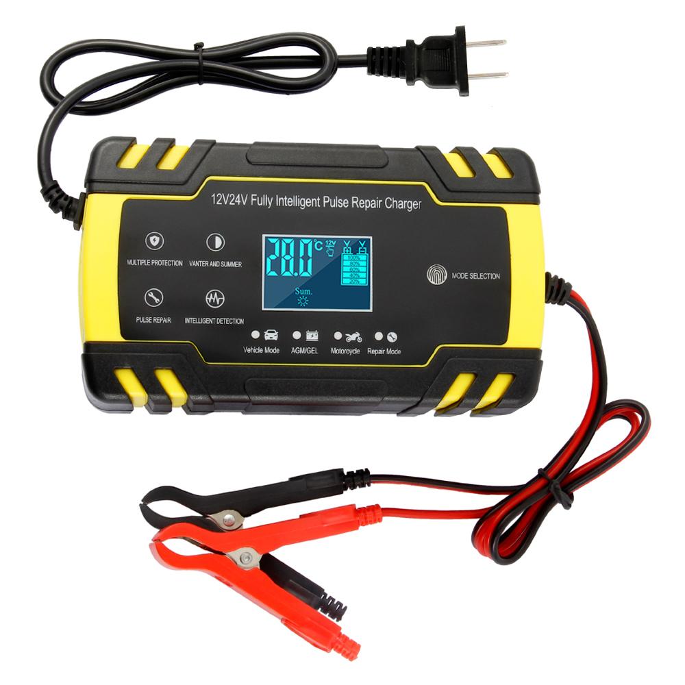 Car Battery Charger 12V 24V Touch Screen Pulse Repair LCD Fast Power Charging Wet Dry Lead Acid Digital Repair Chargers
Car Battery Charger 12V 24V Touch Screen Pulse Repair LCD Fast Power Charging Wet Dry Lead Acid Digital Repair Chargers