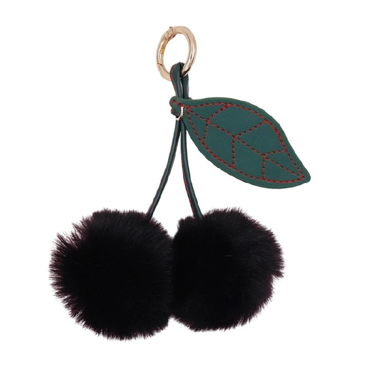 Portable Cherrys Keychain Plush Ball Decoration For Car Keys Bags Creative Gift For Friend Family чорний
Portable Cherrys Keychain Plush Ball Decoration For Car Keys Bags Creative Gift For Friend Family чорний