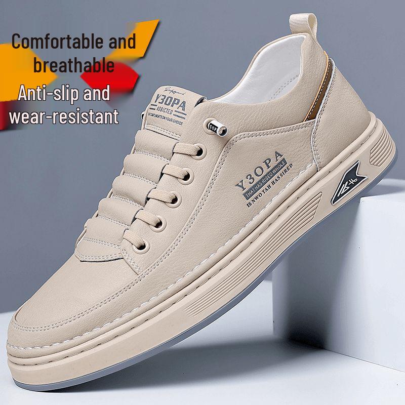 Men s Casual Genuine Leather Non-Slip Breathable Board Shoes 38
Men s Casual Genuine Leather Non-Slip Breathable Board Shoes 38