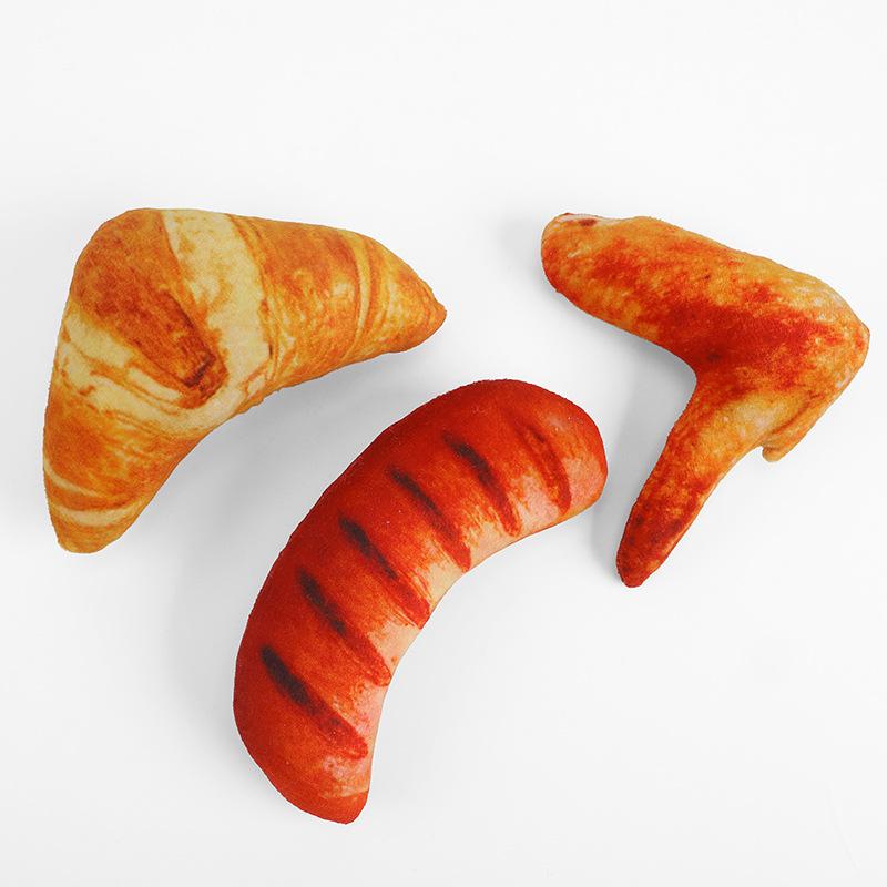 Плюшевая игрушка для домашних животных, имитация куриного крылышка, игрушка для барбекю, собака, скрипящая зубами, интерактивный звук
Плюшевая игрушка для домашних животных, имитация куриного крылышка, игрушка для барбекю, собака, скрипящая зубами, интерактивный звук