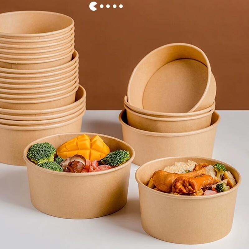 Pabei Disposable Kraft Paper Salad & Takeaway Bowl
Pabei Disposable Kraft Paper Salad & Takeaway Bowl
