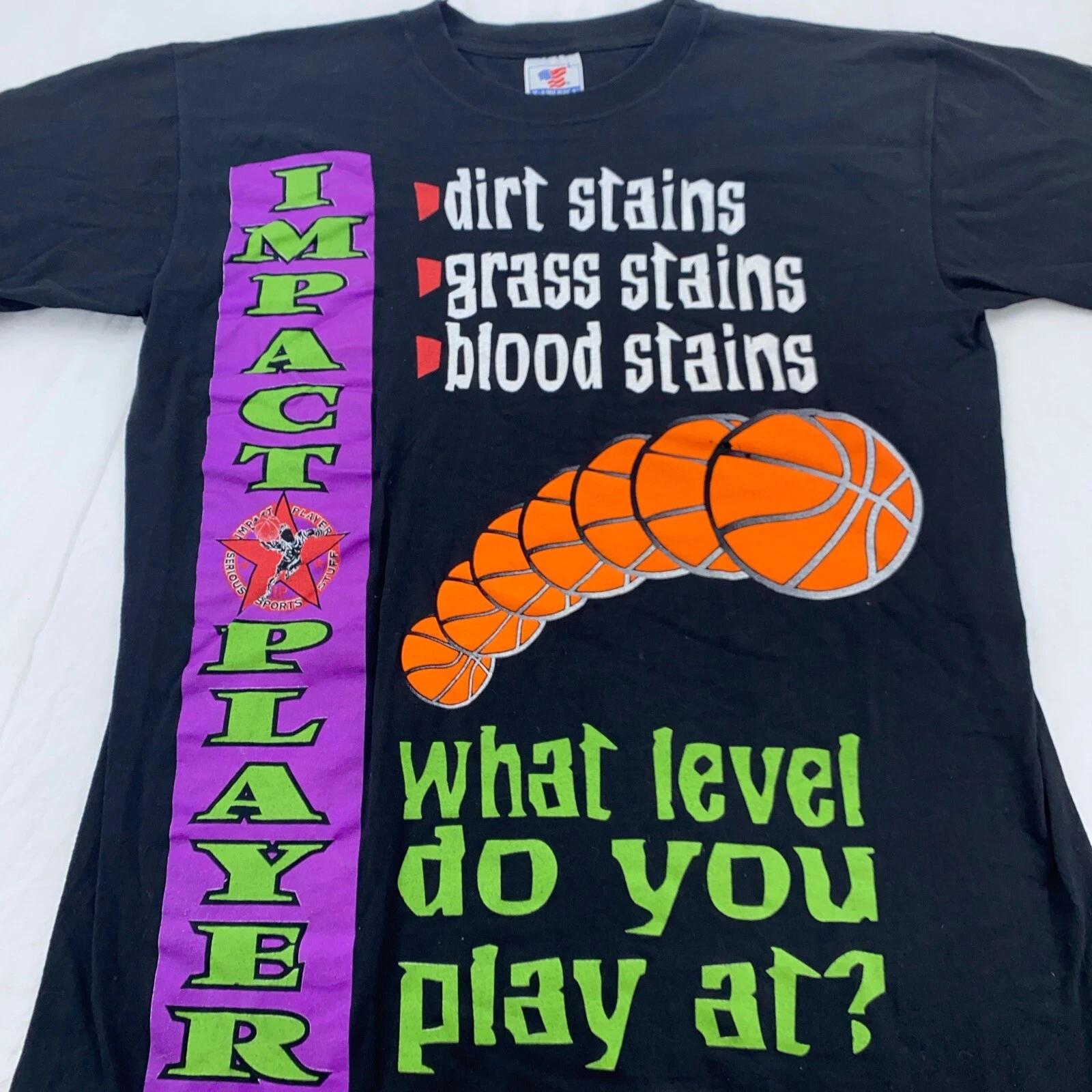 vintage 90s BASKETBALL IMPACT PLAYER SERIOUS SPORTS STUFF T-Shirt LARGE hip hop 2XL
vintage 90s BASKETBALL IMPACT PLAYER SERIOUS SPORTS STUFF T-Shirt LARGE hip hop 2XL